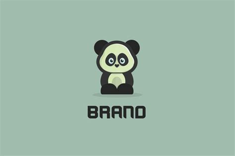 Cute Panda Logo | Branding & Logo Templates ~ Creative Market