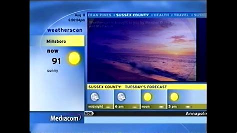 Millsboro Weatherscan outage (August 8, 2022) - YouTube