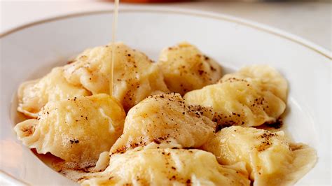 Pierogi with Potato Filling and Brown Butter