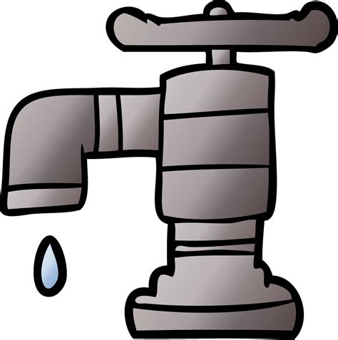 cartoon dripping faucet 12545542 Vector Art at Vecteezy