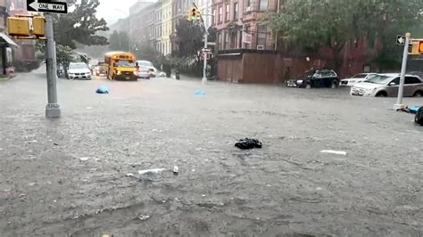 Incredible Footage of Flooding in New York City Due to Record Setting ...