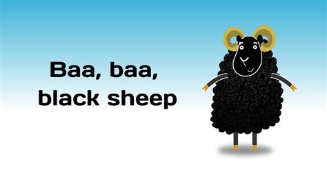 Baa baa black sheep - BBC Teach