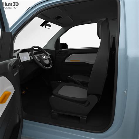 Wuling Hongguang Mini EV with HQ interior 2020 3D model - Vehicles on Hum3D