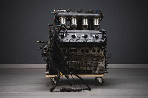 For Sale: A 720 BHP Alfa Romeo 2.6 Liter V8 Indy Car Engine