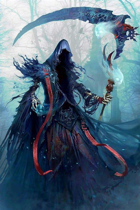 Skulls Skeltons and Reapers Dark Fantasy Art, Fantasy Artwork, Anime Artwork, Dark Creatures ...