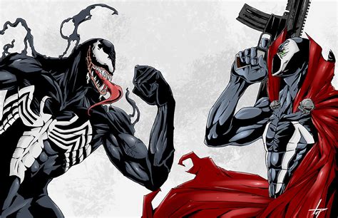 ArtStation - Spawn vs Venom