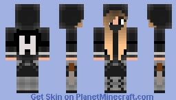 Hacker Girl Minecraft Skin