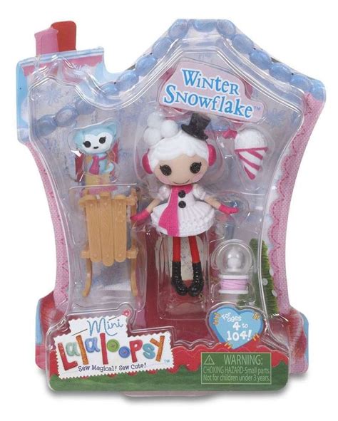 NEW Lalaloopsy Mini Doll Christmas Winter Snowflake #1 Series 13 ...