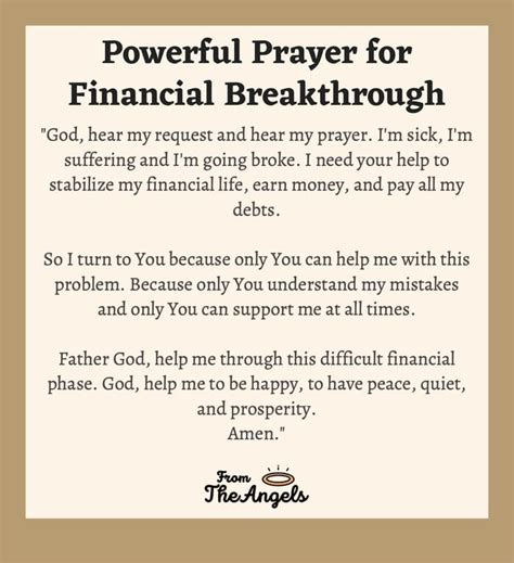 7 Powerful Prayers for Financial Breakthrough (With Images)
