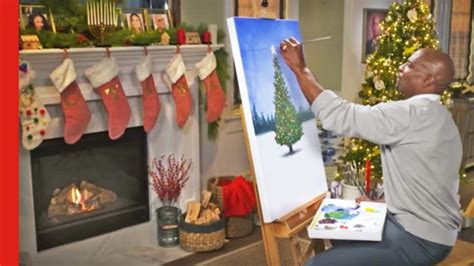 This stream of Terry Crews painting is the only thing we need to watch this Christmas