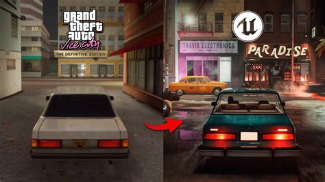 GTA Vice City Remake - Rockstar VS Teaserplay (Unreal Engine 4 vs ...