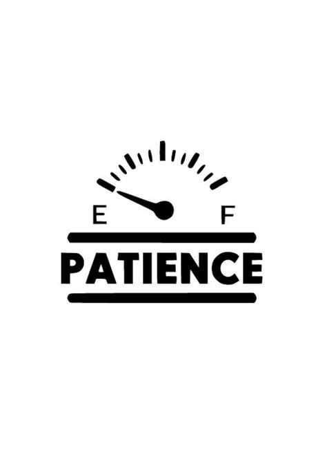 PATIENCE Digital Download SVG File Svg File for Cricut - Etsy Canada