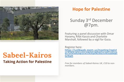 Hope for Palestine – series finale | Sabeel-Kairos