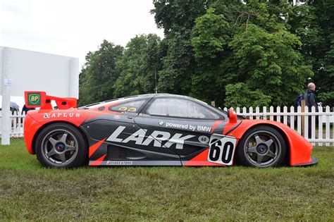 Matching McLaren P1 GTR And F1 GTR Light Up Goodwood In Fluro Orange ...