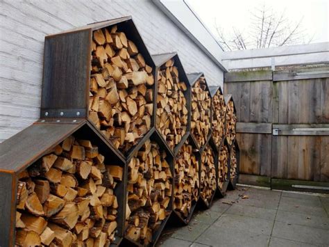 Firewood shed | 60 design ideas | Plans | How to build