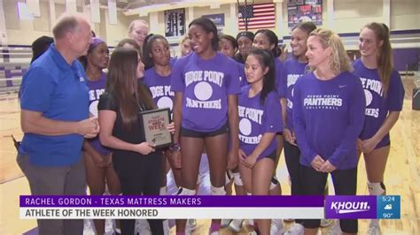 Athlete of the Week: Ridge Point High School's Reagan Rutherford | khou.com