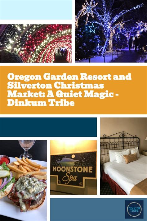 the oregon garden resort and silverton christmas market