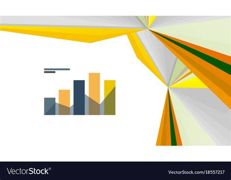 Modern triangle presentation template Royalty Free Vector