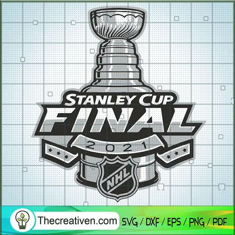 the stanley cup final logo is shown in this graphic file, and it ...