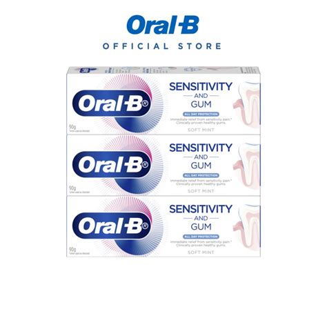 Oral-B Sensitivity and Gum All Day Protection Toothpaste 90g/90gx3 | Shopee Singapore