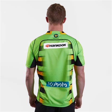 Macron Northampton Saints 2017/18 Alternate S/S Replica Rugby Jersey ...