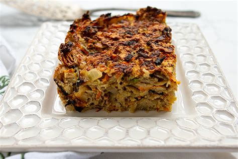 Savory Matzo Farfel Kugel for Passover - OMG! Yummy