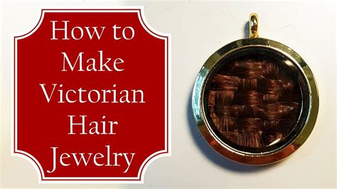 Victorian Hair Art Mourning Jewelry, 45% OFF