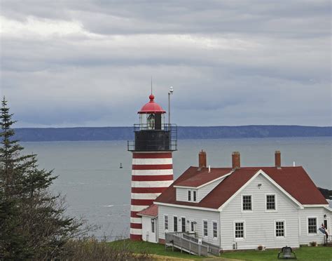 West Quoddy Head lighthouse - Lubec Lubec, Lighthouse, Headed, Maine ...