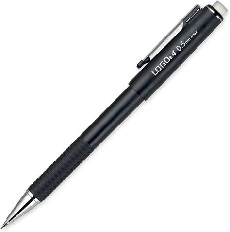 Logo 4 Mechanical Pencil, 0,50 mm, Black Barrel : Amazon.com.tr: Ofis ...