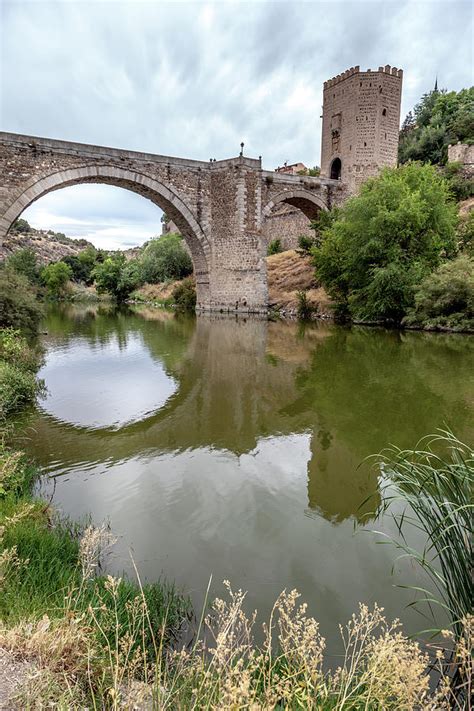 Puente de Alcantara in Toledo Photograph by W Chris Fooshee - Fine Art ...