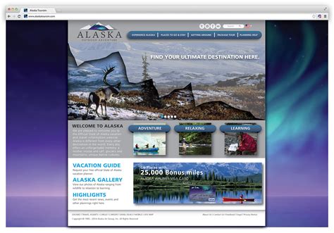 Alaska Tourism Identity on Behance