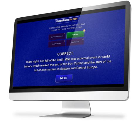 JEOPARDY!® Virtual Official Game Template. Learning. Training. Zoom.