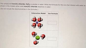 Answered: e compound iron (II) chloride, FeCl₂ is… | bartleby