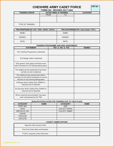 43 deliberate risk assessment worksheet example - Worksheet Information