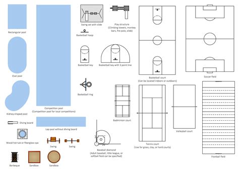 Ballpark Playground Layout Plan