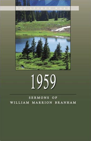 1959 - Sermons of William Marrion Branham - by William Branham | eBook ...