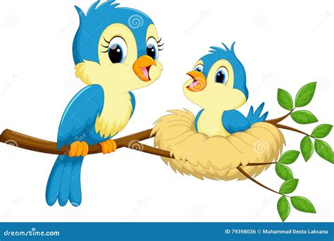 Baby Bird Leaving The Nest Clip Art