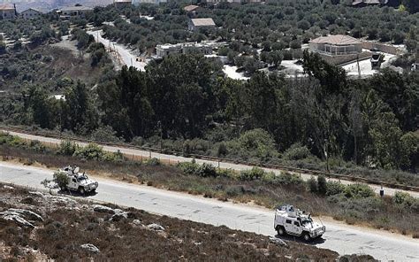 Man crosses border from Lebanon, is shot by Israeli troops | The Times ...