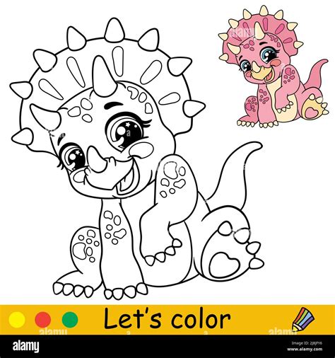 Triceratops Coloring Pages