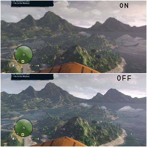 Post FX on/ off comparison. ( Post FX can only be disabled by config file) : r/farcry