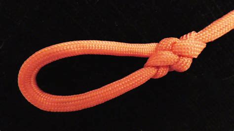 How To Tie The Broach Loop Knot With Paracord | Loop knot, Paracord knots, Tie knots