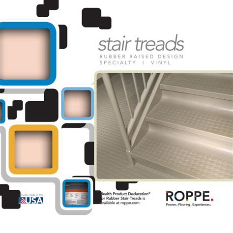 (PDF) stair treads - Roppe Corporationto maintain, our rubber stair ...