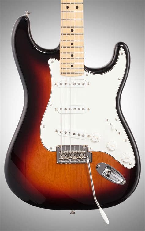 Fender Player Stratocaster Electric Guitar (Maple Fingerboard), 3-Color Sunburst