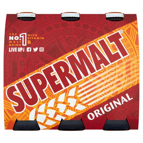 Supermalt Original 6 x 330ml | Bottled Drinks | Iceland Foods