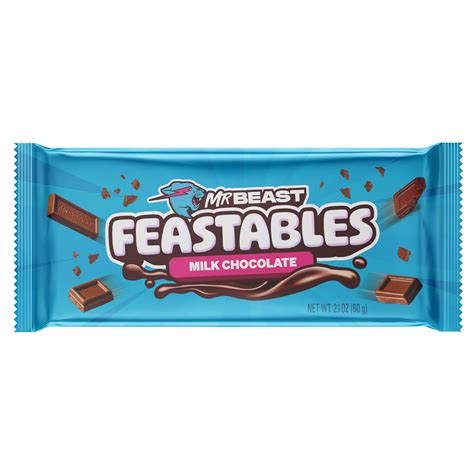 Feastables MrBeast Dark Chocolate Bar, Oz (60g), Count, 05/14/2024