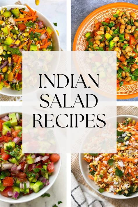 Indian Salad Recipes - Indian Veggie Delight