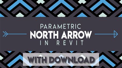 How to Create a Parametric North Arrow in Revit - YouTube