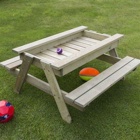 Exciting Picnic Table and Sandbox Combo in 8 Steps | Garten, Gartenhaus ...