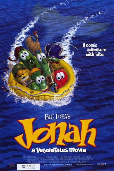 Jonah: A Veggie Tales Movie (2002) 11x17 Movie Poster - Walmart.com