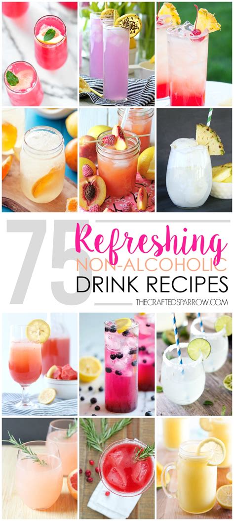 75 Refreshing Non-Alcoholic Drink Recipes